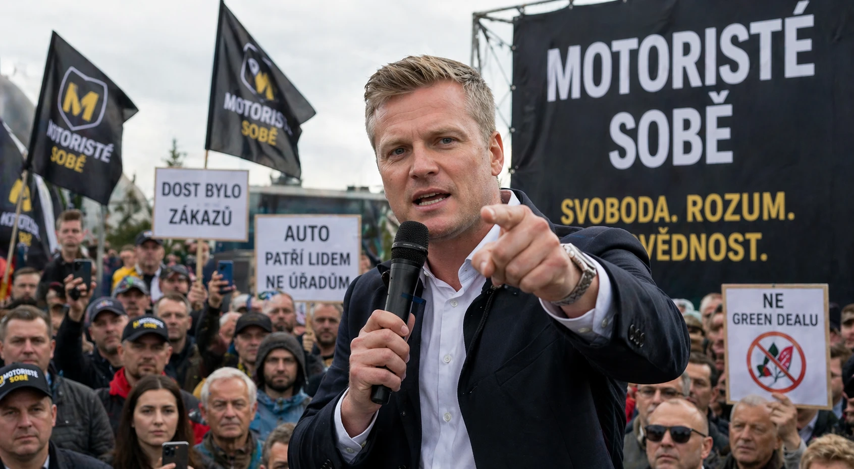 Motoristé sobě v roce 2026: Jaké šance má Filip Turek v příštích volbách?