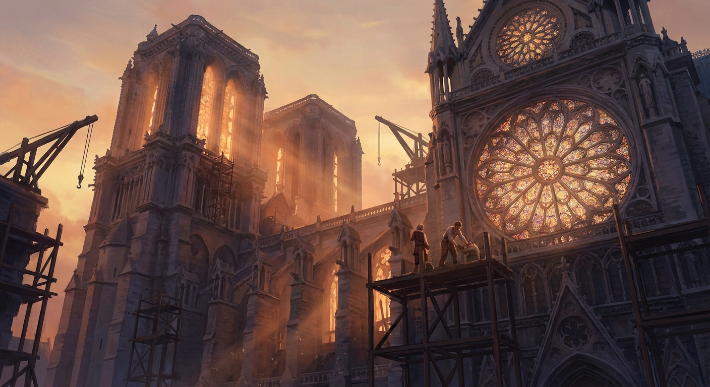 Přečtěte si jak notre dame požár změnil Paříž